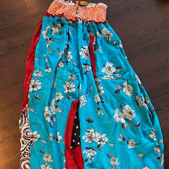 Kantha Bae Synergy Side Slit fully reversible pants - Picture 4 of 6